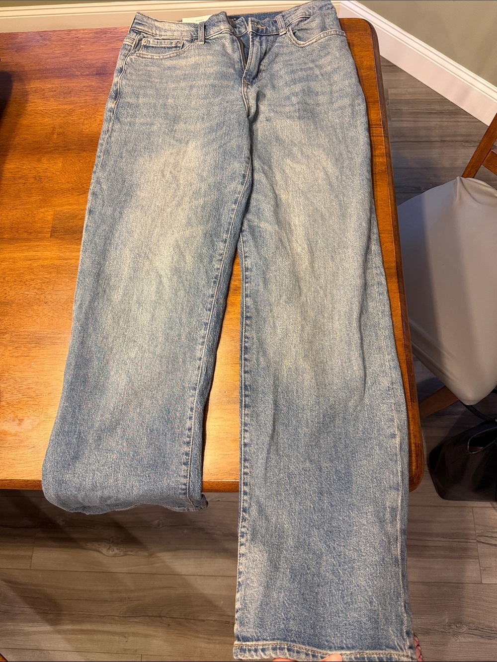 NWT Aeropostale Light Wash Relaxed Fit Baggy Jeans 30x34